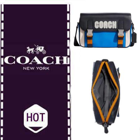 COACH C9962 男包經典標誌TRACK斜挎包- COACH OUTLET 代購網